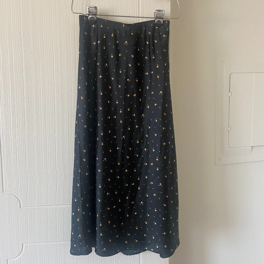 Abercrombie & Fitch floral midi skirt | size S